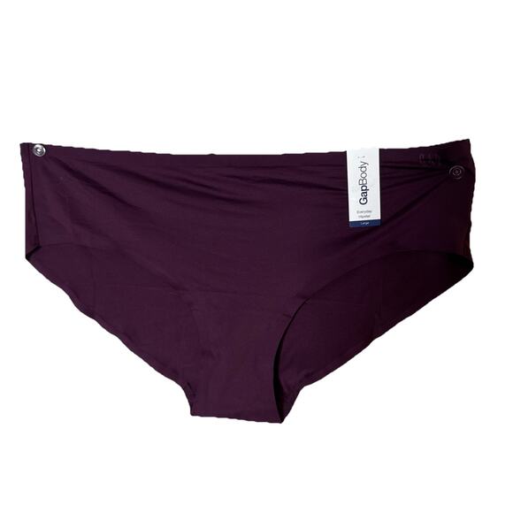 GAP Body Women's Everyday Essential Hipster Underwear NWT SZ Large Purple - Picture 1 of 5